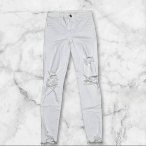 American Eagle Size 0 White Jeans